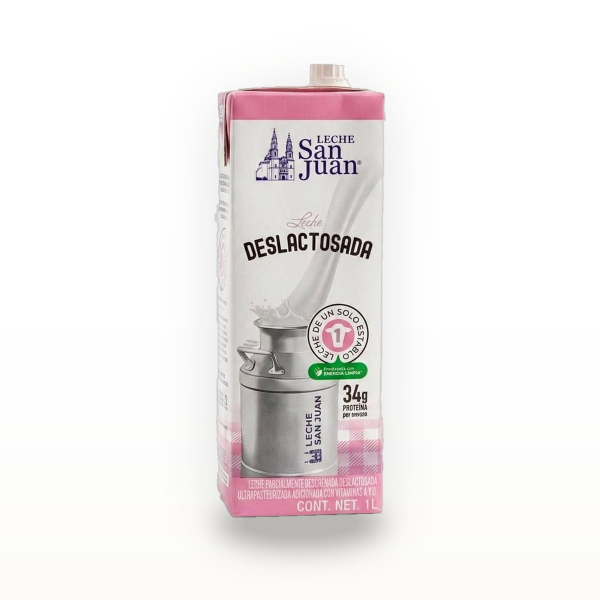 Leche Deslactosada — Envase 1 L